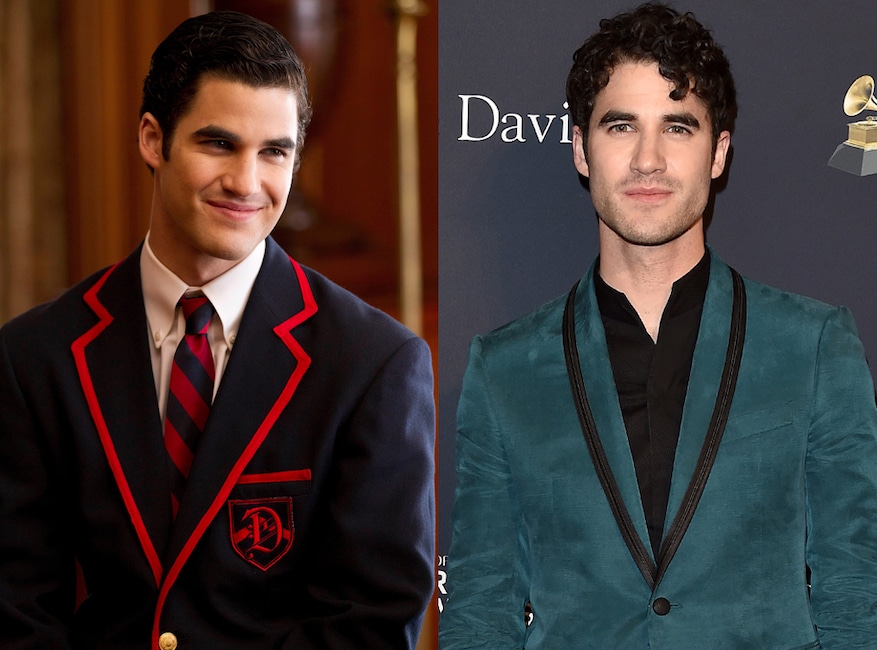 Glee Stars, Then and Now, Darren Criss